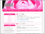 シンプルテンプレート simple14_pink